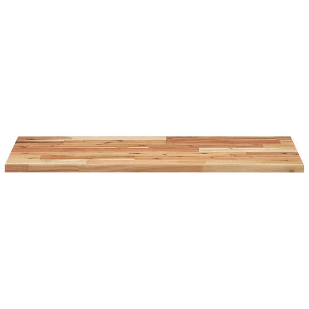 Produktbild för Svävande hyllor 4 st 100x40x2 cm behandlat massivt akaciaträ