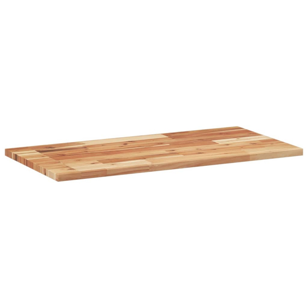 Produktbild för Svävande hyllor 4 st 100x40x2 cm behandlat massivt akaciaträ