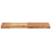 Produktbild för Svävande hyllor 3 st 80x30x4 cm behandlat massivt akaciaträ