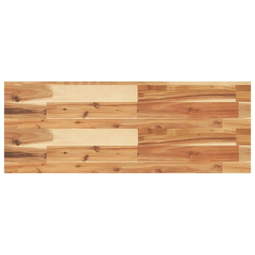 Produktbild för Svävande hyllor 3 st 80x30x4 cm behandlat massivt akaciaträ
