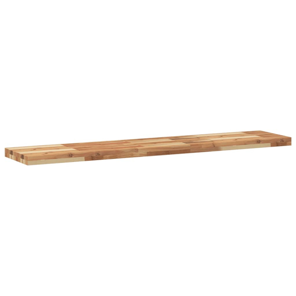 Produktbild för Svävande hyllor 4 st 160x30x4 cm behandlat massivt akaciaträ
