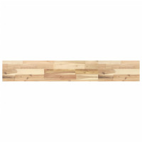 Produktbild för Svävande hyllor 3 st 160x20x4 cm obehandlat massivt akaciaträ