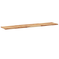 Produktbild för Svävande hyllor 2 st 140x30x2 cm behandlat massivt akaciaträ