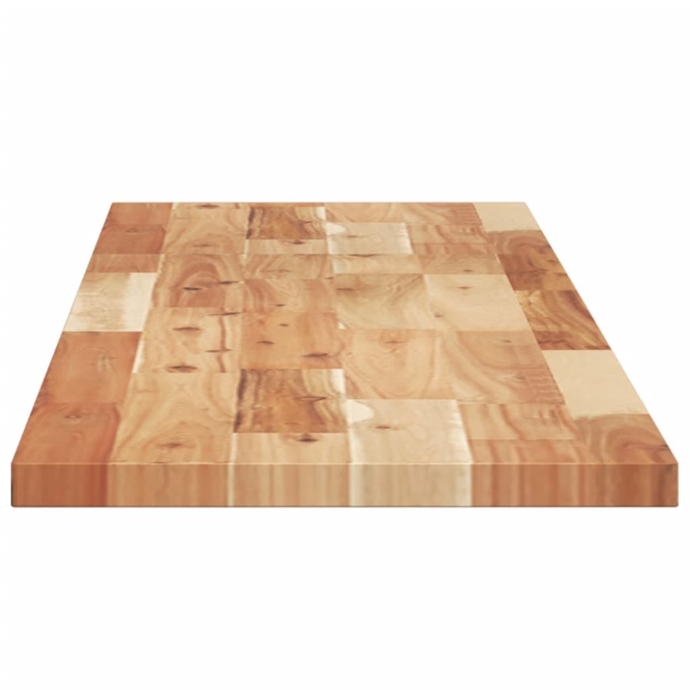 Produktbild för Svävande hyllor 2 st 140x30x2 cm behandlat massivt akaciaträ