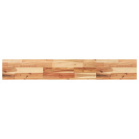 Produktbild för Svävande hyllor 2 st 120x20x4 cm behandlat massivt akaciaträ