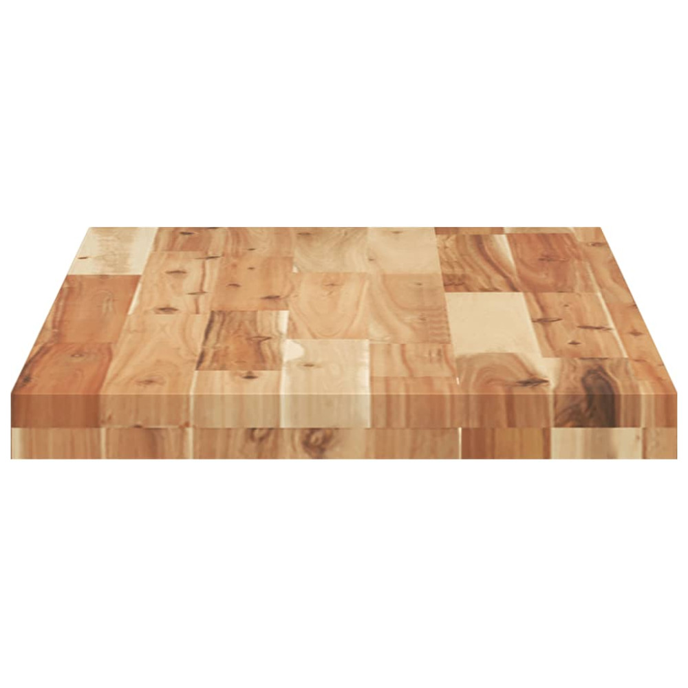 Produktbild för Svävande hyllor 4 st 100x40x4 cm behandlat massivt akaciaträ