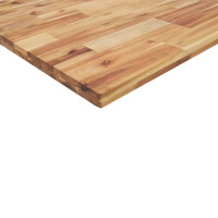 Produktbild för Svävande hyllor 3 st 80x40x4 cm behandlat massivt akaciaträ