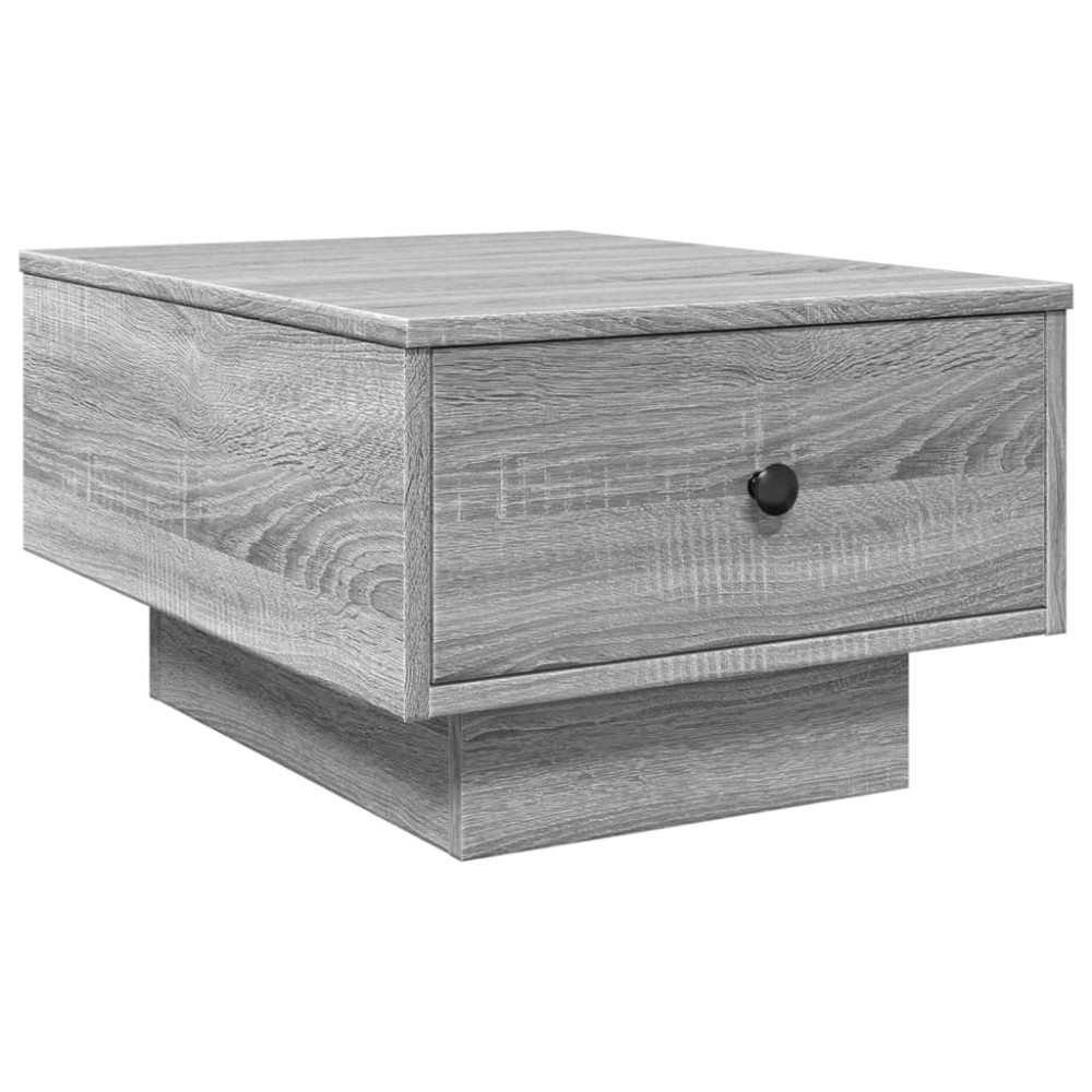 Produktbild för Soffbord grå sonoma 60x45x31 cm konstruerat trä