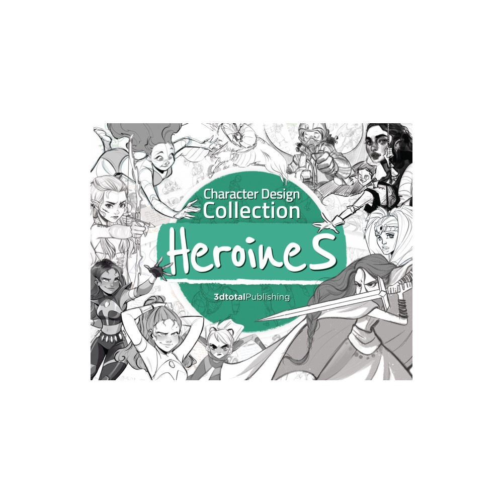 Produktbild för Character Design Collection: Heroines (häftad, eng)