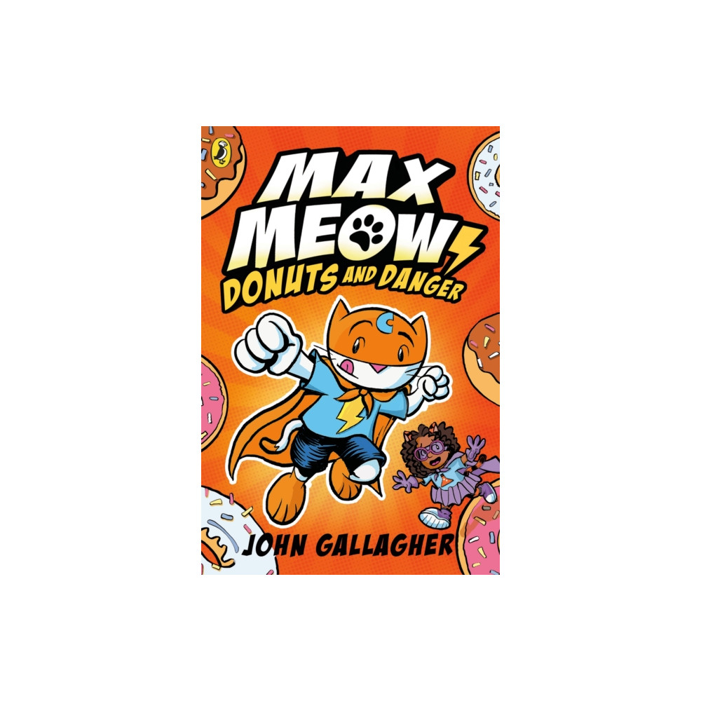 Produktbild för Max Meow Book 2: Donuts and Danger (häftad, eng)