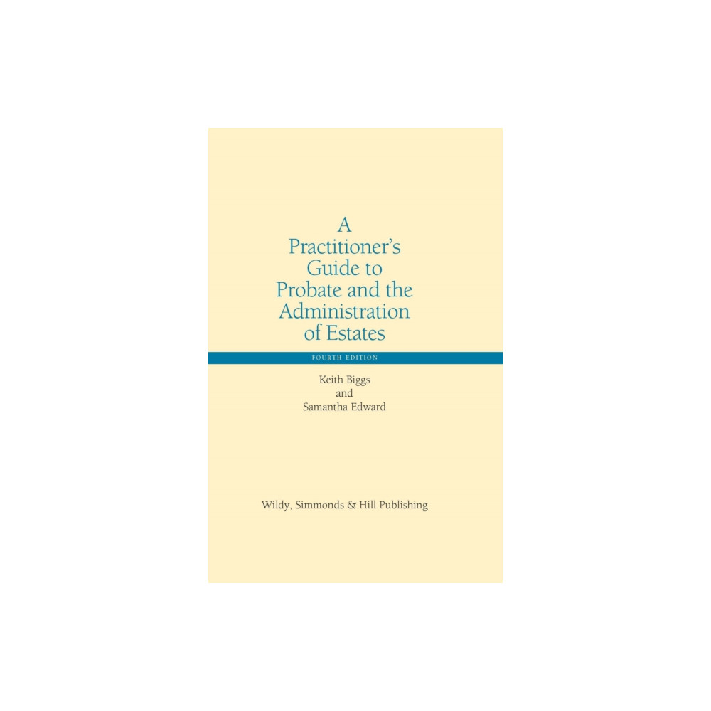 Produktbild för A Practitioner’s Guide to Probate and the Administration of Estates (inbunden, eng)