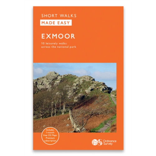 Ordnance Survey Exmoor (inbunden, eng)