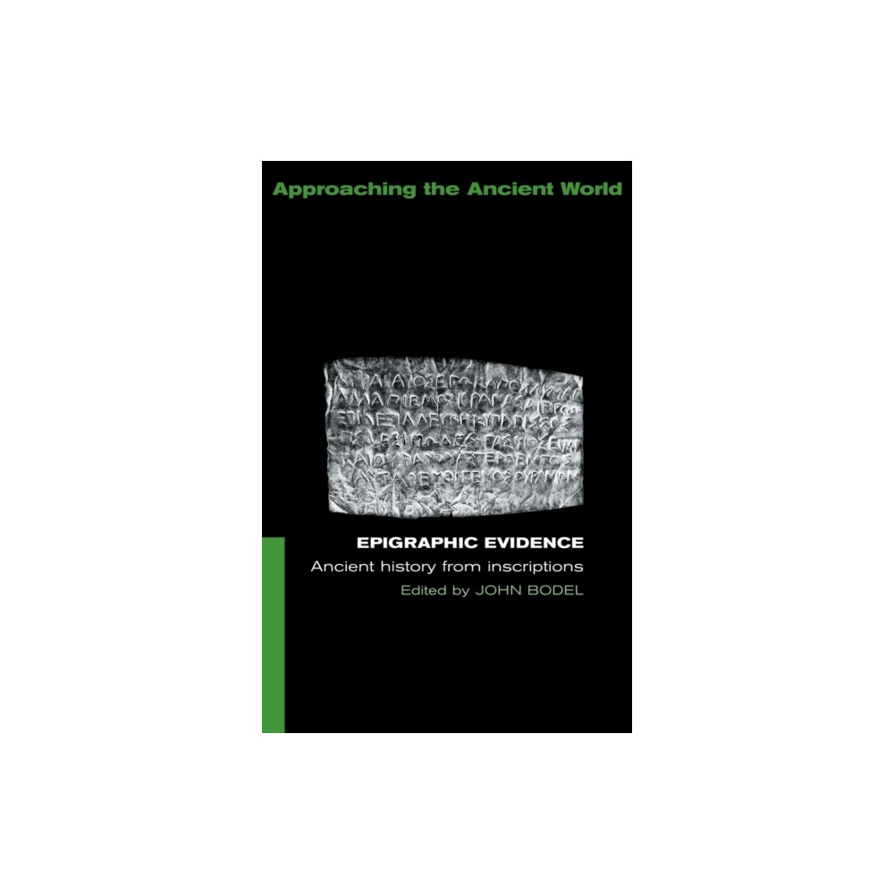 Produktbild för Epigraphic Evidence (häftad, eng)