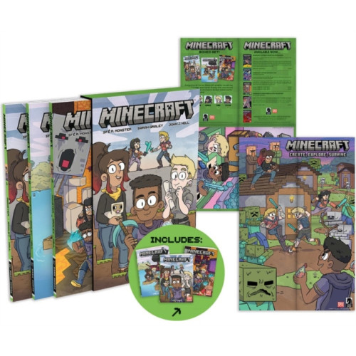 Dark Horse Comics,U.S. Minecraft Boxed Set (Graphic Novels) (inbunden, eng)