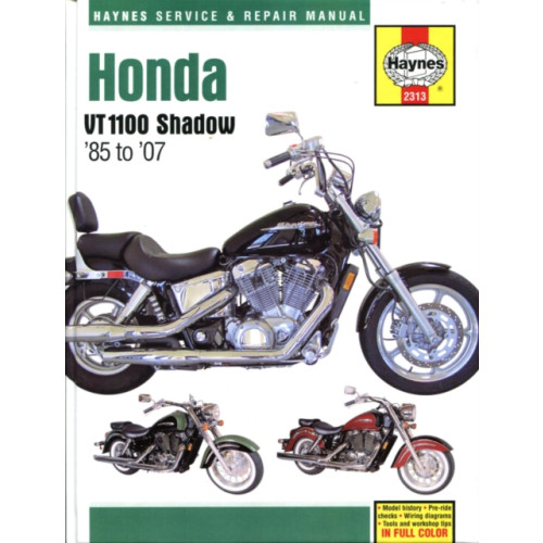 Haynes Manuals Inc Honda VT1100 Shadow (85-07) Haynes Repair Manual (häftad, eng)