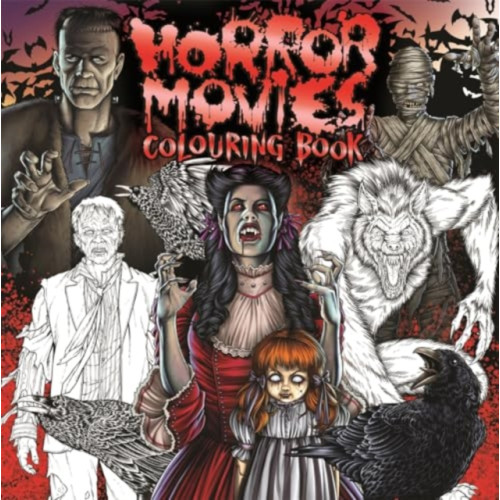 Bonnier Books Ltd Horror Movies Colouring Book (häftad, eng)