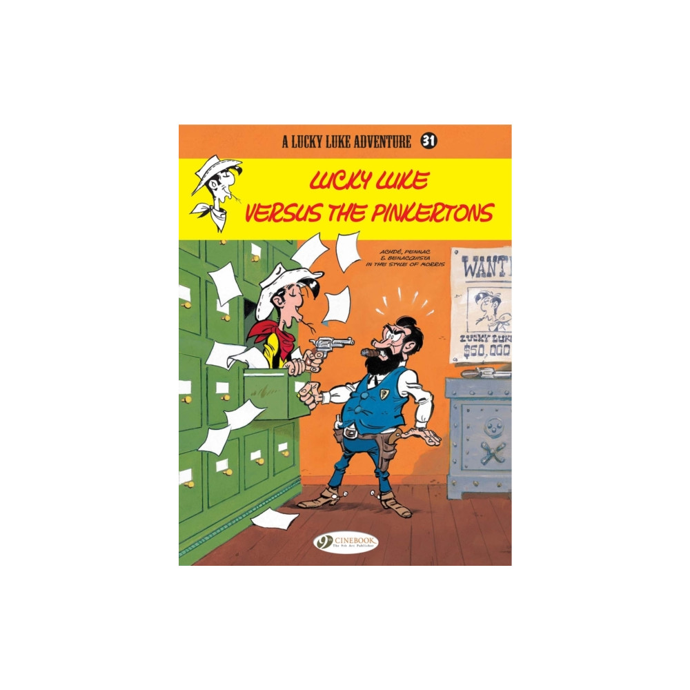 Produktbild för Lucky Luke 31 - Lucky Luke Versus the Pinkertons (häftad, eng)