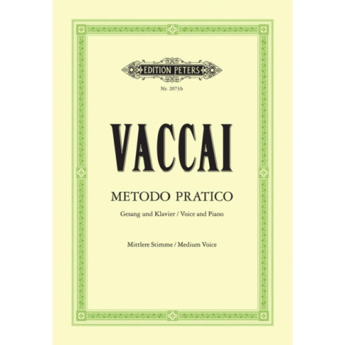 Edition Peters Practical Method (Medium Voice and Piano) (häftad, eng)