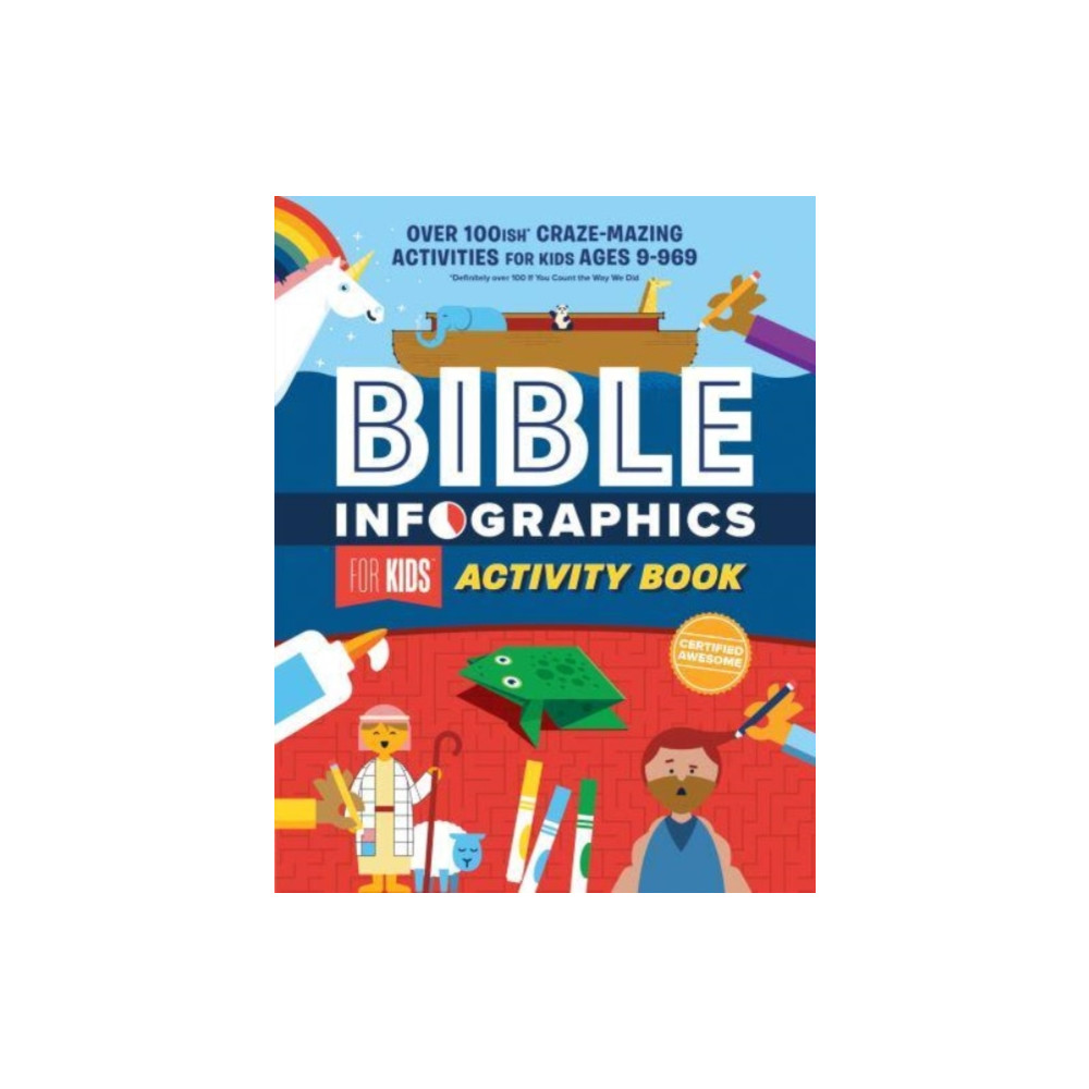 Produktbild för Bible Infographics for Kids Activity Book (häftad, eng)