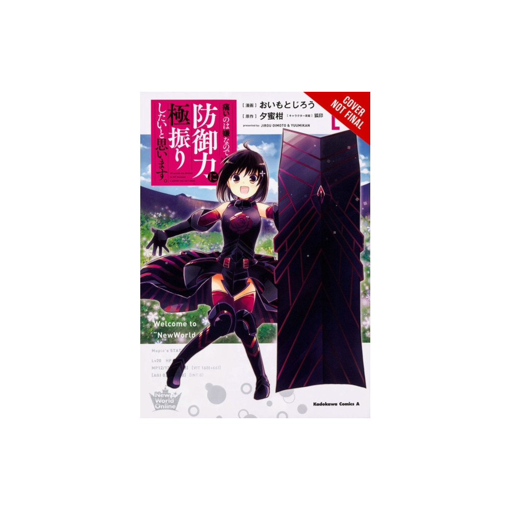 Produktbild för Bofuri: I Don't Want to Get Hurt, so I'll Max Out My Defense., Vol. 1 (manga) (häftad, eng)