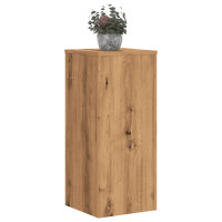 Produktbild för Växtställ 2 st ek 30x30x70 cm konstruerat trä