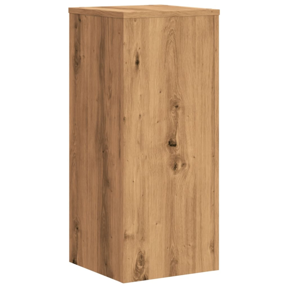 Produktbild för Växtställ 2 st ek 30x30x70 cm konstruerat trä