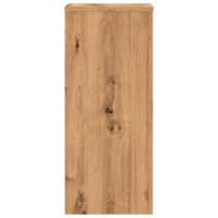 Produktbild för Växtställ 2 st ek 30x30x70 cm konstruerat trä