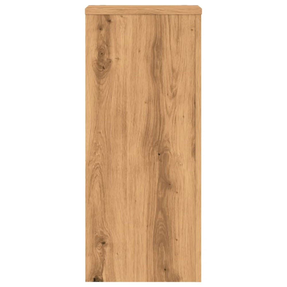Produktbild för Växtställ 2 st ek 30x30x70 cm konstruerat trä