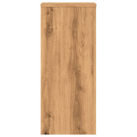 Produktbild för Växtställ 2 st ek 30x30x70 cm konstruerat trä