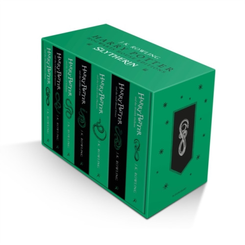 J. K. Rowling Harry Potter Slytherin House Editions Paperback Box Set (pocket, eng)