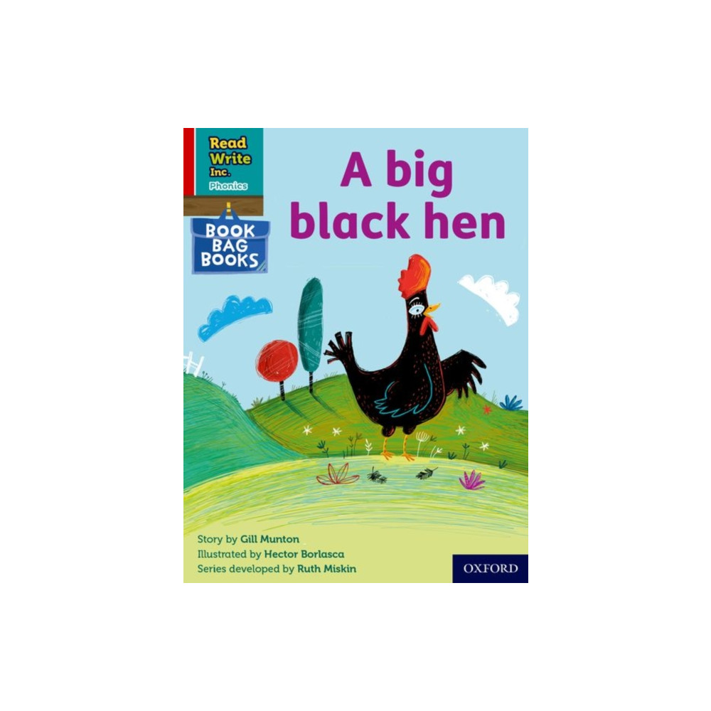 Produktbild för Read Write Inc. Phonics: A big black hen (Red Ditty Book Bag Book 9) (häftad, eng)
