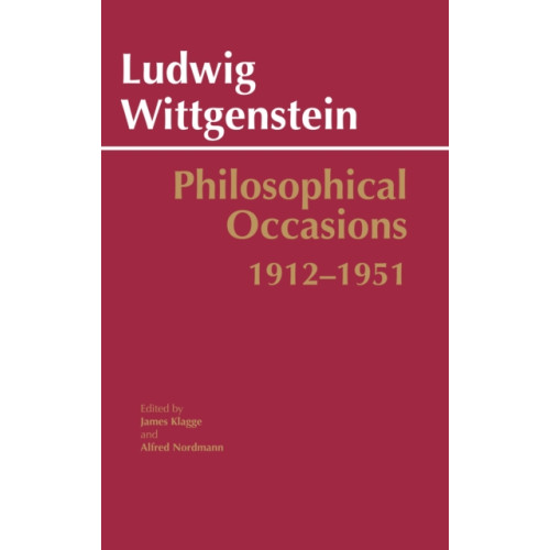 Hackett Publishing Co, Inc Philosophical Occasions: 1912-1951 (häftad, eng)