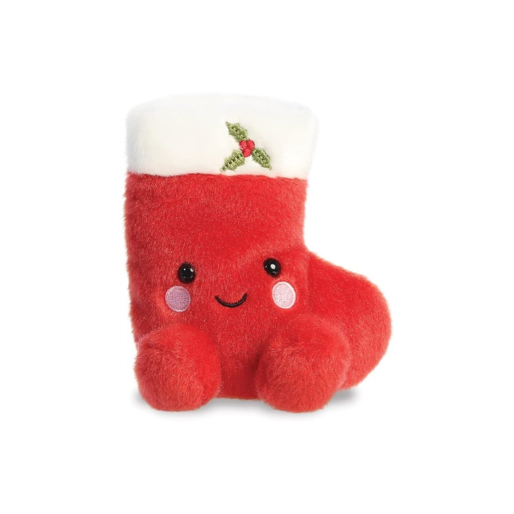 Produktbild för Palm Pals Holly Stocking Soft Toy