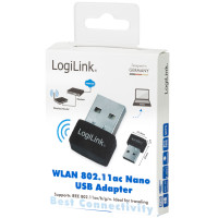 Produktbild för USB 2.0 Wifi-adapter AC 600Mbit/s