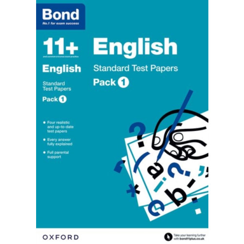 Oxford University Press Bond 11+: English: Standard Test Papers: Ready for the 2026 exam (for GL Assessment & other 11 plus exams) (häftad, eng)
