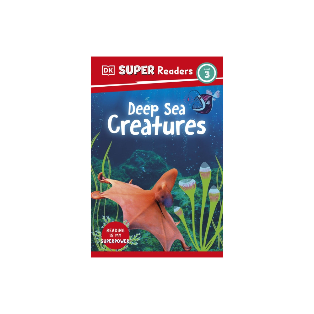Produktbild för DK Super Readers Level 3 Deep-Sea Creatures (häftad, eng)