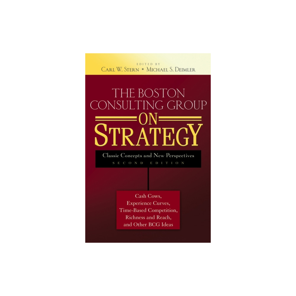 Produktbild för The Boston Consulting Group on Strategy (inbunden, eng)