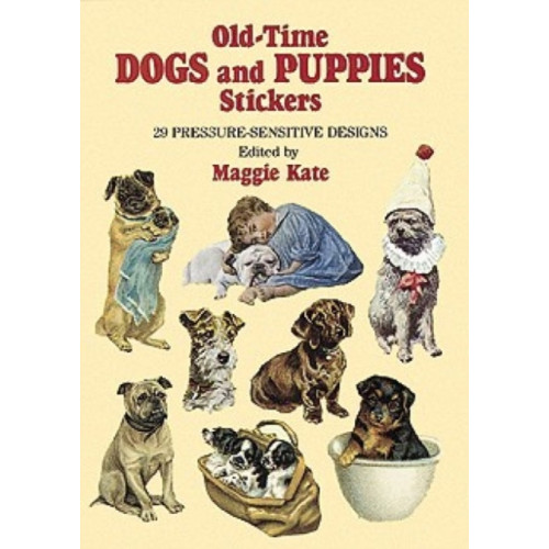 Dover publications inc. Old-Time Dogs and Puppies Stickers (häftad, eng)