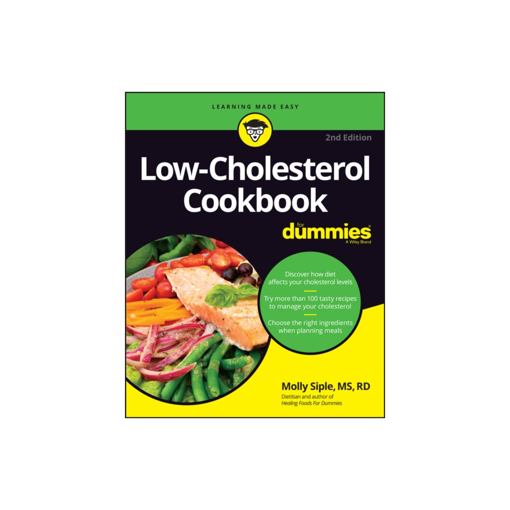 Produktbild för Low-Cholesterol Cookbook For Dummies (häftad, eng)