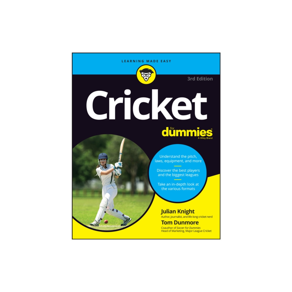 Produktbild för Cricket For Dummies (häftad, eng)