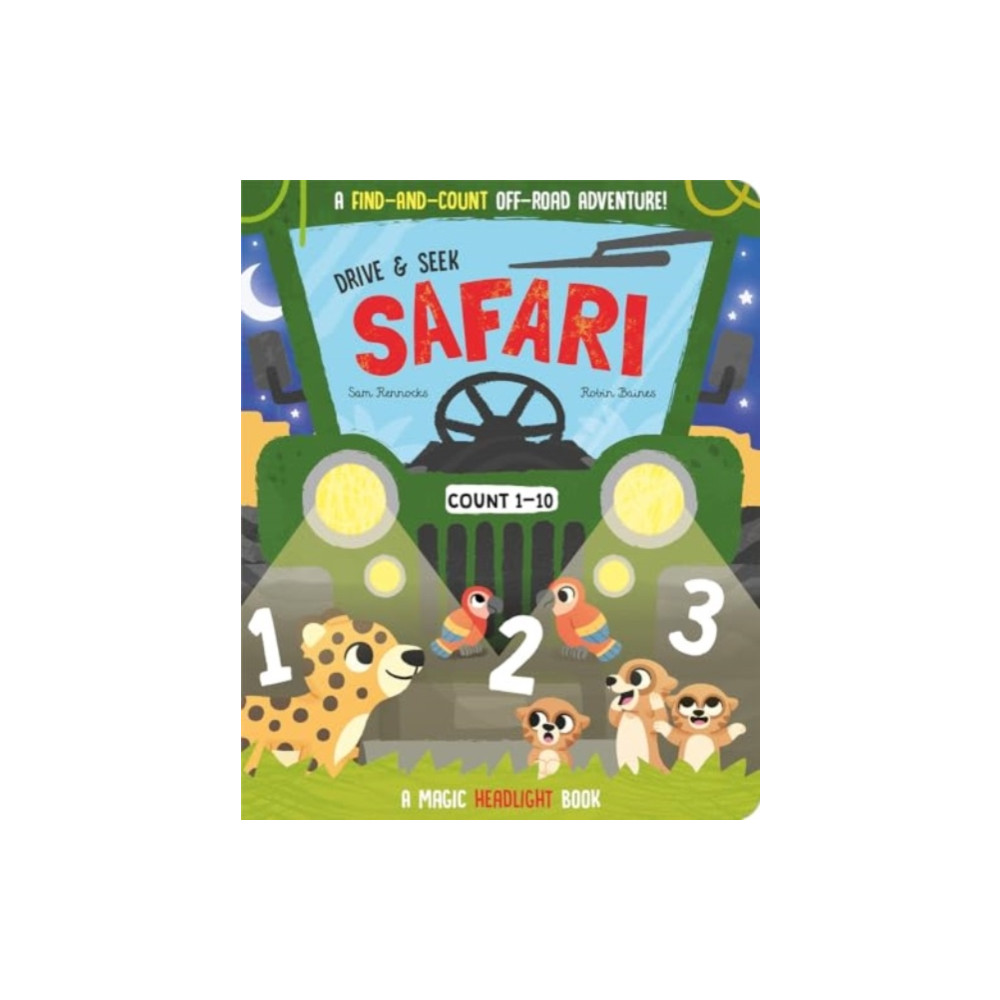 Produktbild för Drive & Seek Safari - A Magic Find & Count Adventure (bok, board book, eng)