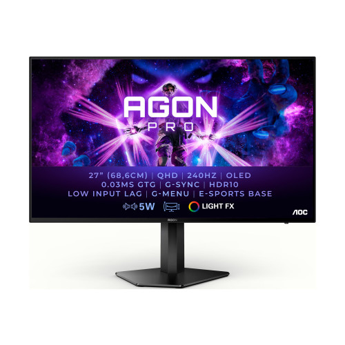 AOC AOC AGON PRO AG276QZD - OLED-monitor - QHD - 27" - HDR