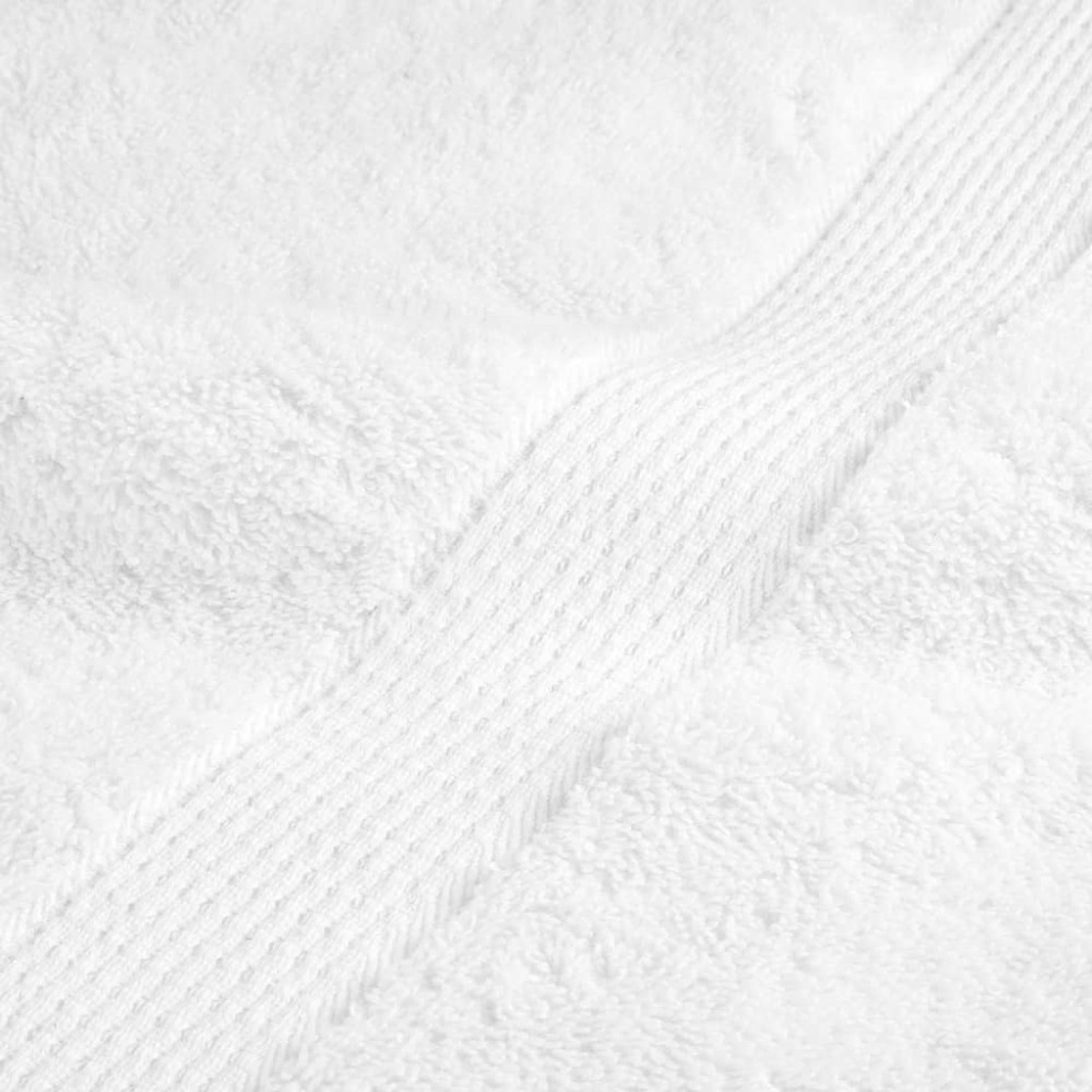 Produktbild för Premium gästhanddukar SOLUND 10 st vit 30x50cm 600gsm