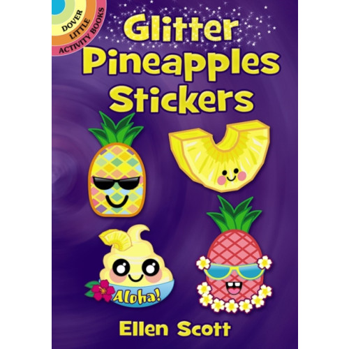 Dover publications inc. Glitter Pineapples Stickers (häftad, eng)