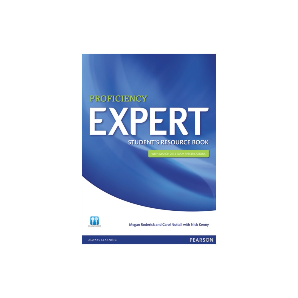 Produktbild för Expert Proficiency Student's Resource Book with Key (häftad, eng)