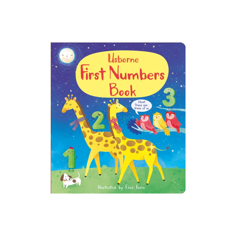 Produktbild för First Numbers Book (bok, board book, eng)