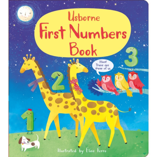 Usborne Publishing Ltd First Numbers Book (bok, board book, eng)