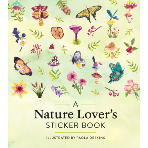 Workman Publishing A Nature Lover's Sticker Book (inbunden, eng)