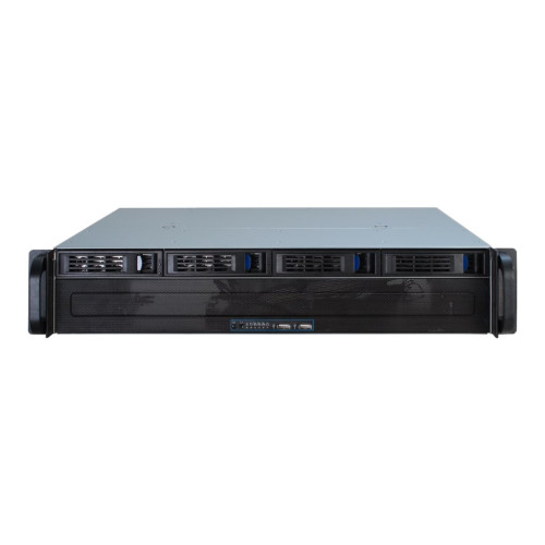 Inter-Tech Elektronik Handels Inter-Tech IPC 2U-2404S - kan monteras i rack - 2U - micro ATX