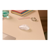 Produktbild för Logitech Signature M650 for Business - mus - 2.4 GHz, Bluetooth - offwhite